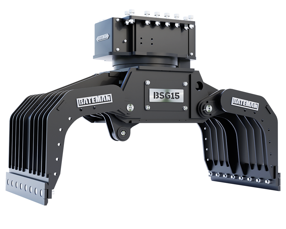 Bateman Demolition Sorting Grapple, Sorting Grab